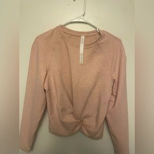 Lululemon pullover light pink size 4